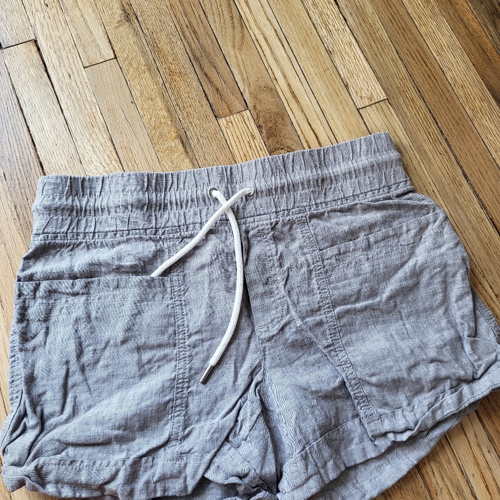 Athleta Cabo Linen 4" Shorts